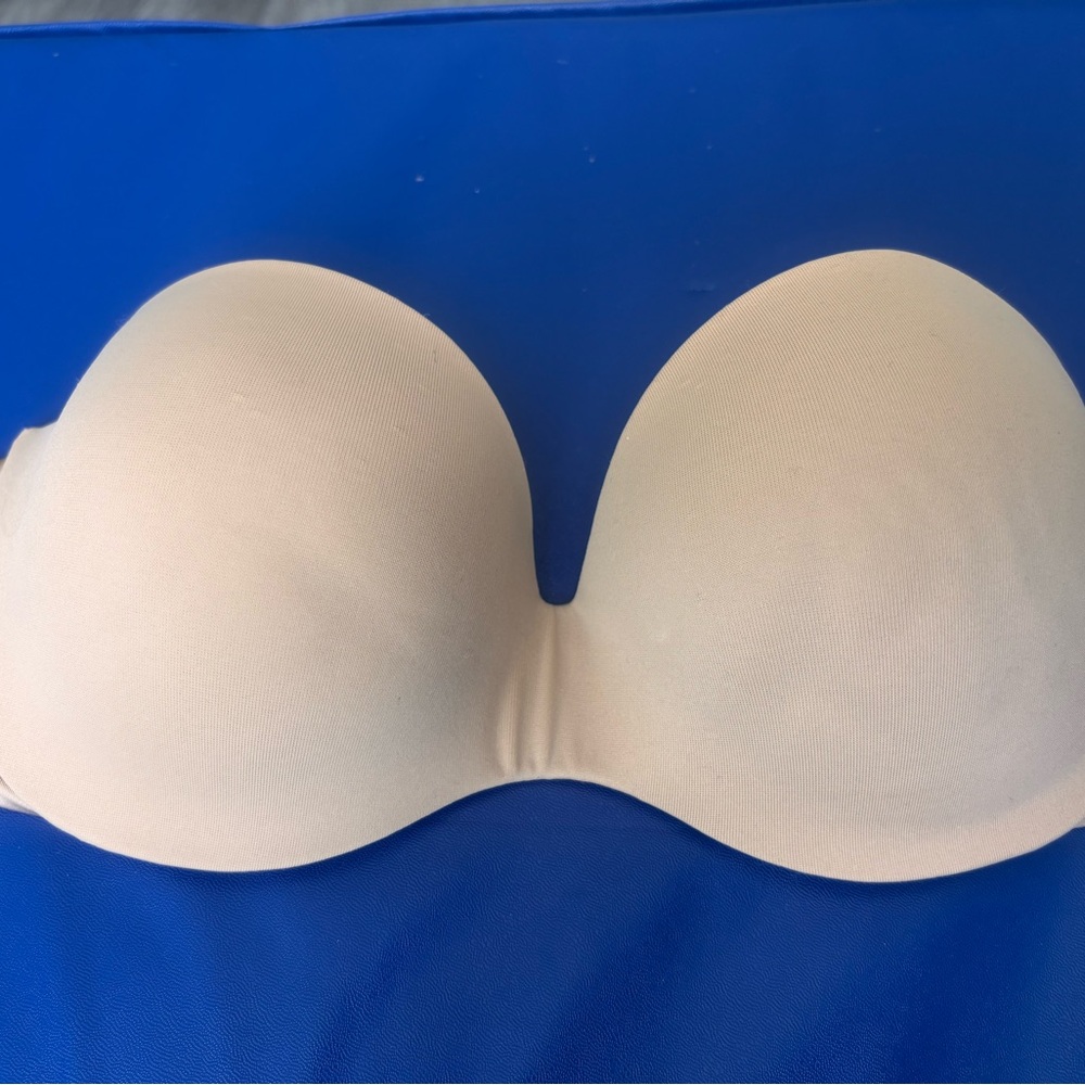 Warner's Cream Molded strapless T-Shirt Bra